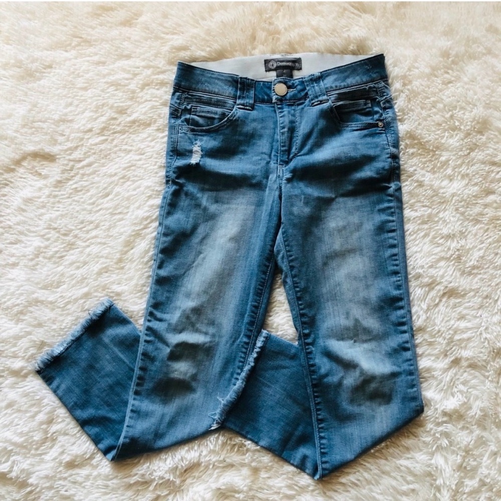 Democracy AB Technology Straight Leg Ankle Jeans